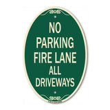 Fire Lane All Driveways