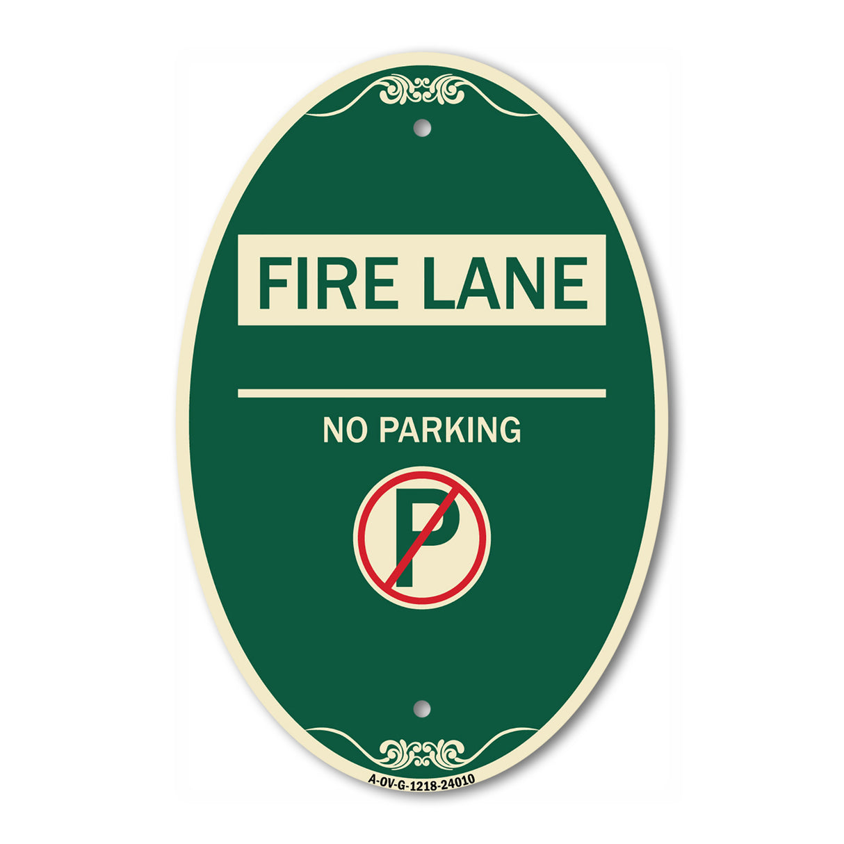 Fire Lane - No Parking (With No Parking Symbol)