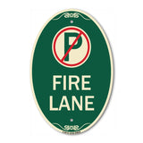 Fire Lane (No Parking Symbol)