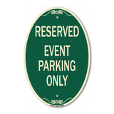 Event Parking Only