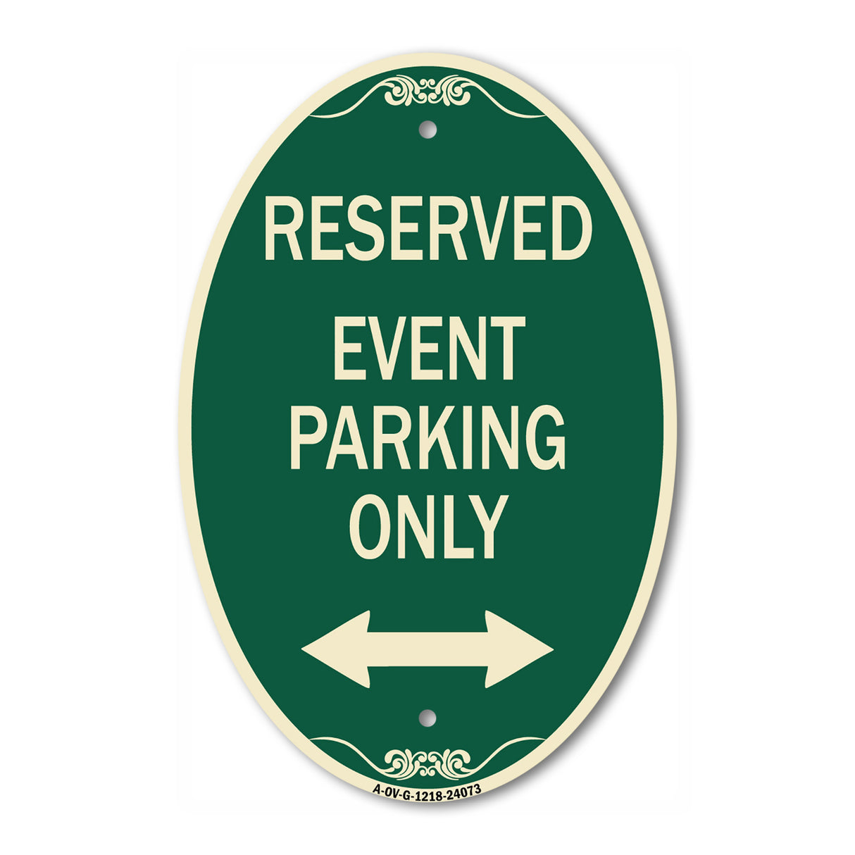Event Parking Only (With Bidirectional Arrow)