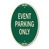 Event Parking Only