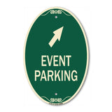Event Parking (Up Right Arrow Symbol)