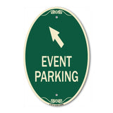 Event Parking (Up Left Arrow Symbol)
