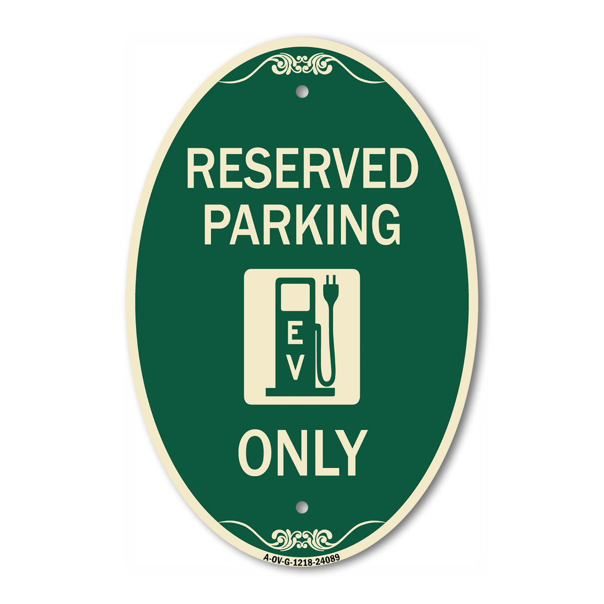 Ev Only (With Electric Vehicle Charging Station Graphic)