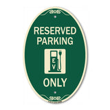 Ev Only (With Electric Vehicle Charging Station Graphic)