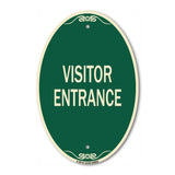 Entrance Sign Visitor Entrance