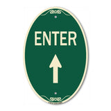 Enter Sign Enter with Up Arrow