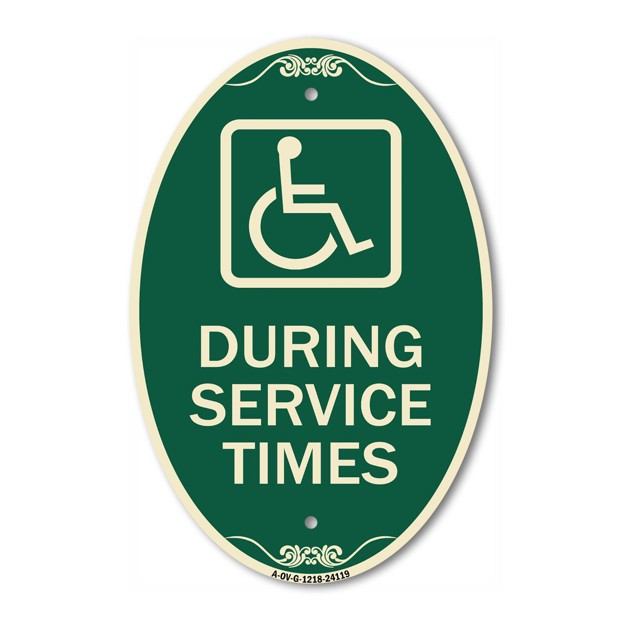 During Service Times (With Graphic)