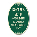 Don't Be A Victim of Car Theft! Do Not Leave Valuables Visible in Car