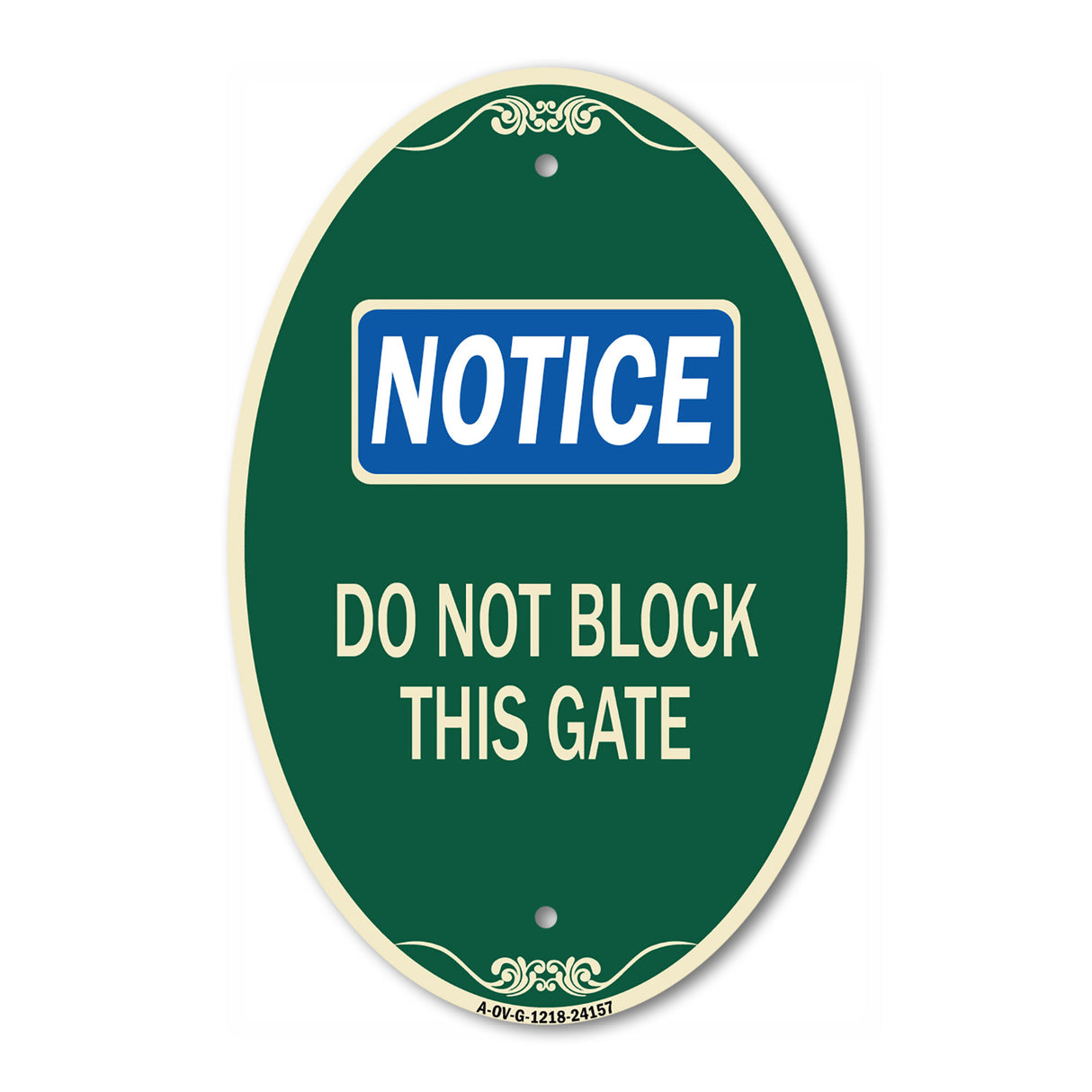 Do Not Block This Gate
