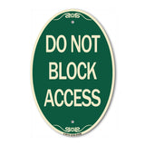 Do Not Block Access