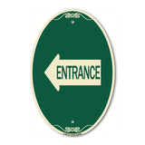 Left Arrow Entrance