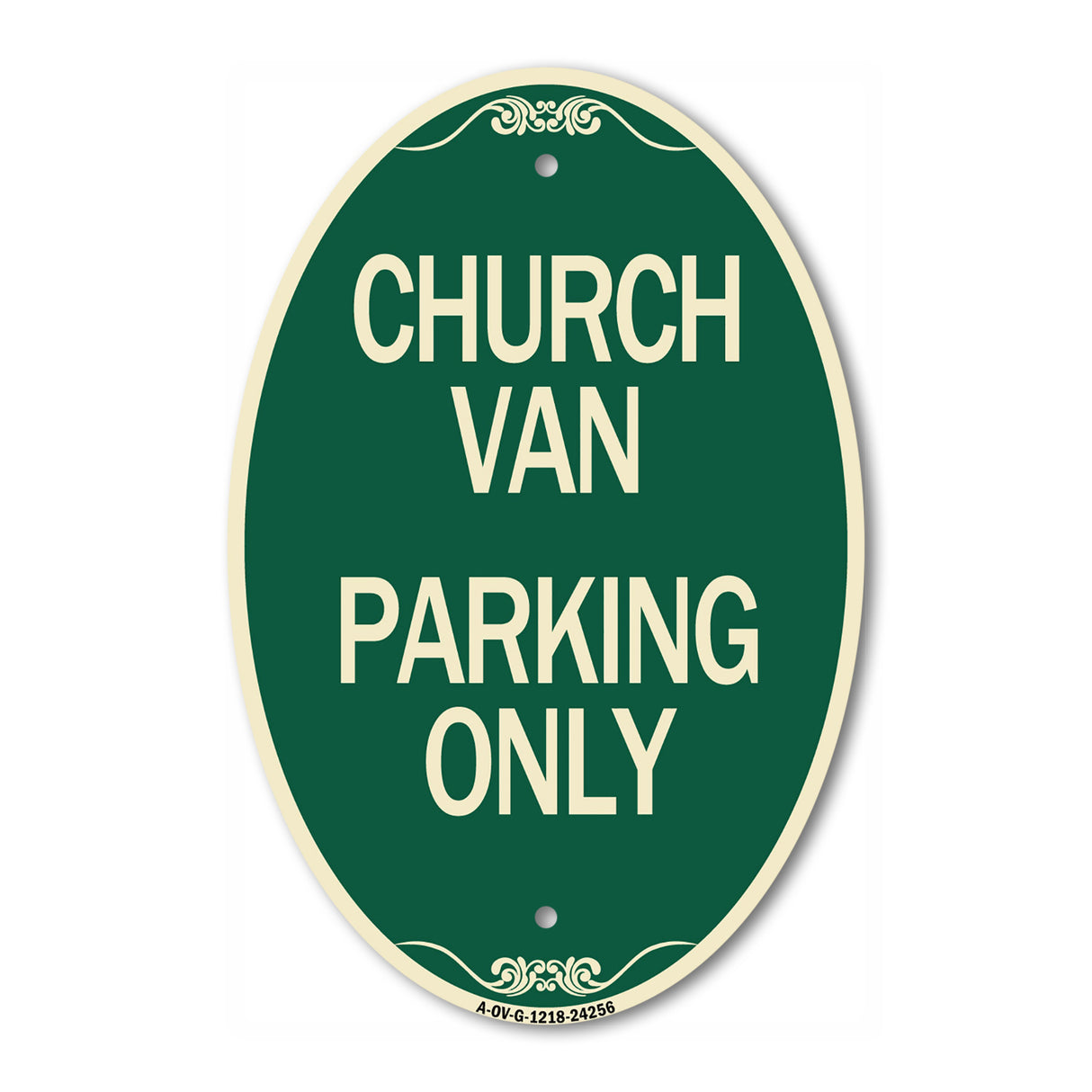 Church Van Parking Only