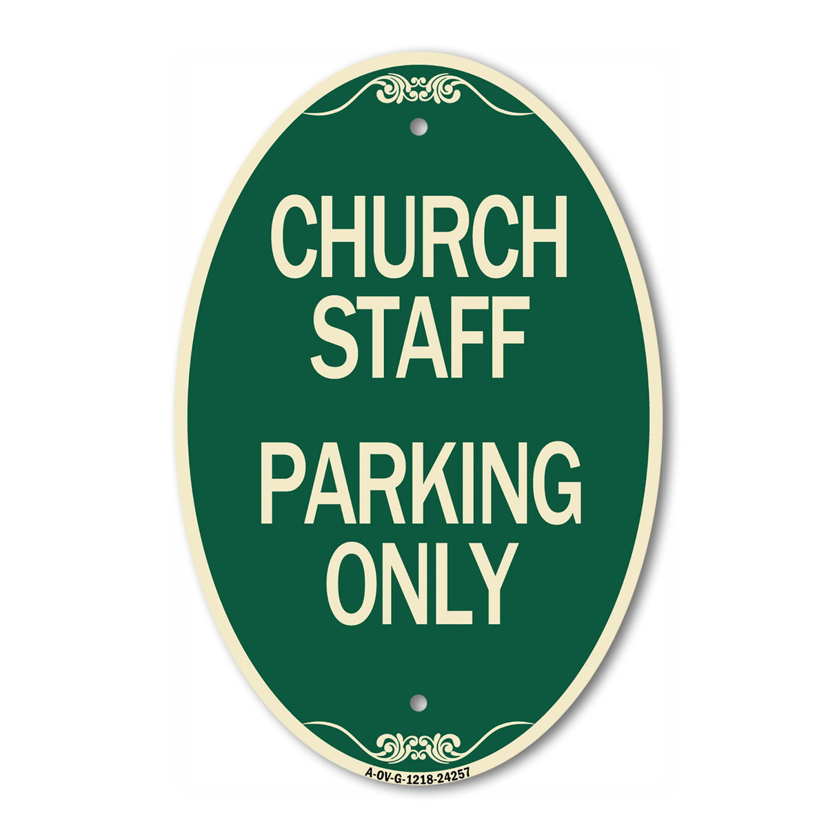 Church Staff Parking Only