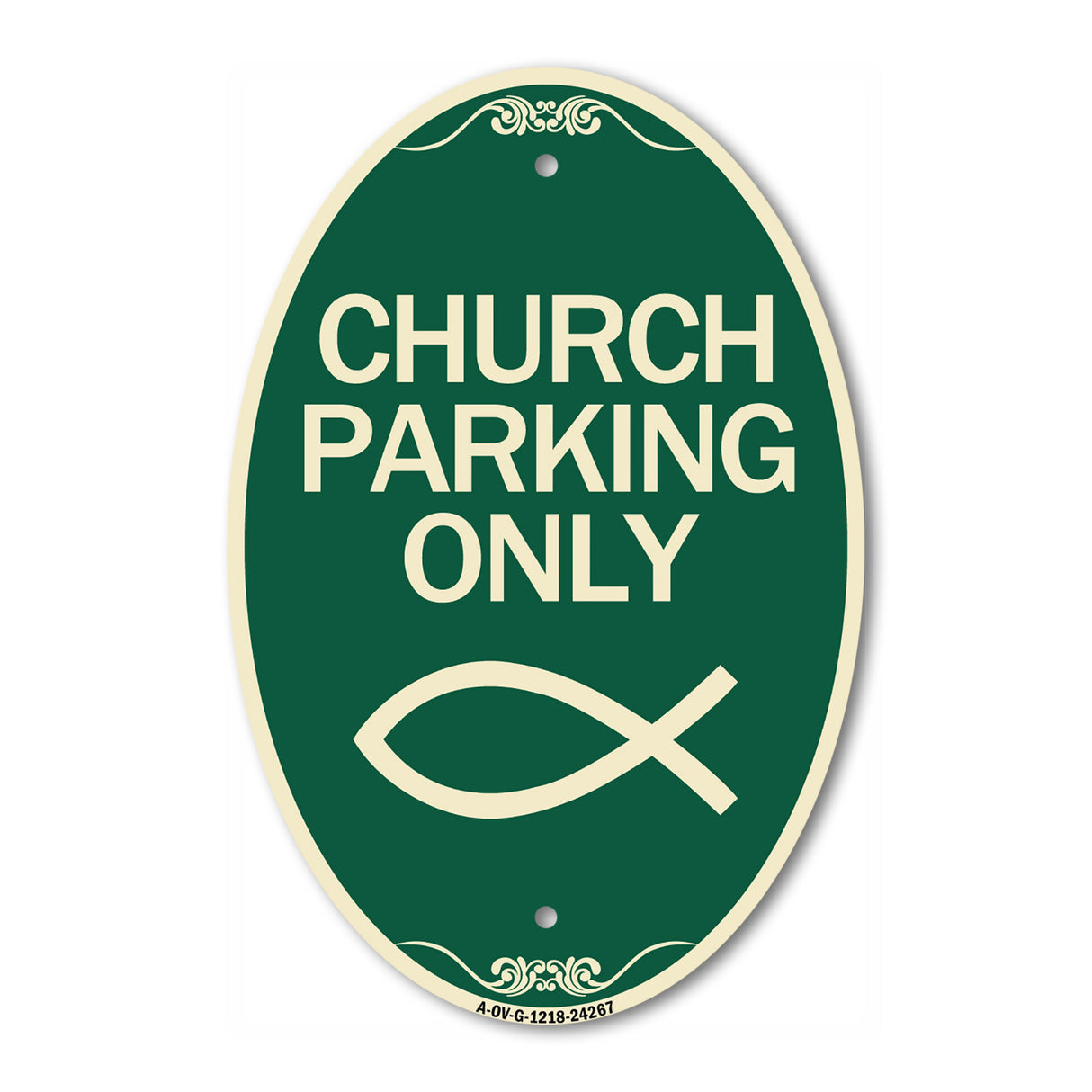 Church Parking Only (Symbol)