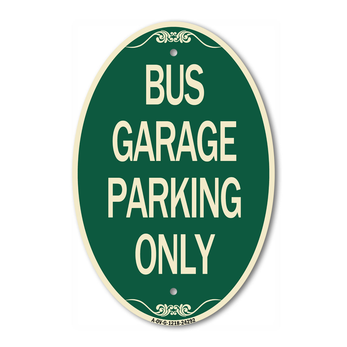 Bus Garage Parking Only