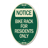 Bike Rack for Residents Only