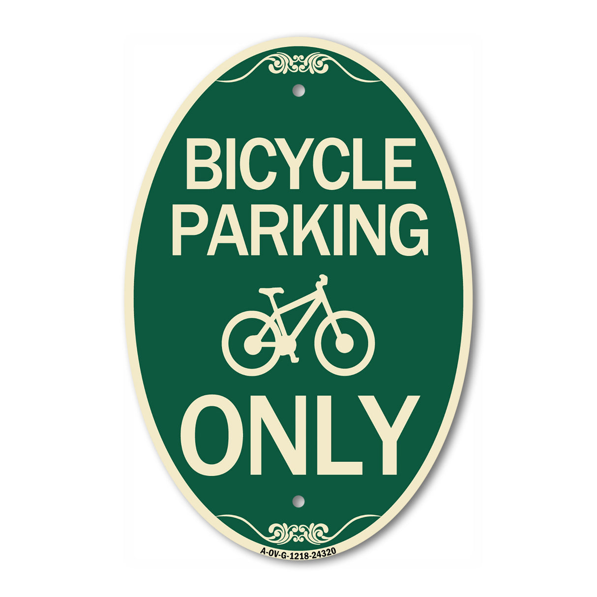 Bicycle Parking Only (With Graphic)