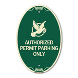Authorized Church Parking Only (With Graphic)