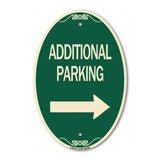 Additional Parking Sign (Right Arrow)
