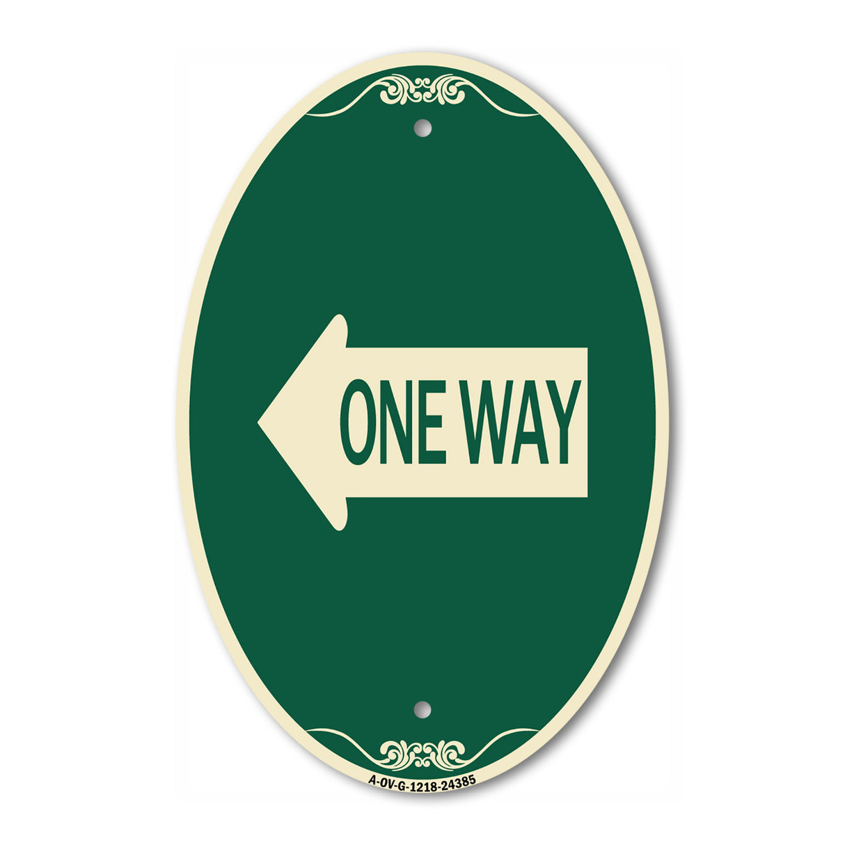 One Way (With Left Arrow)