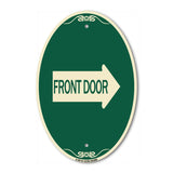 Front Door (With Right Arrow)