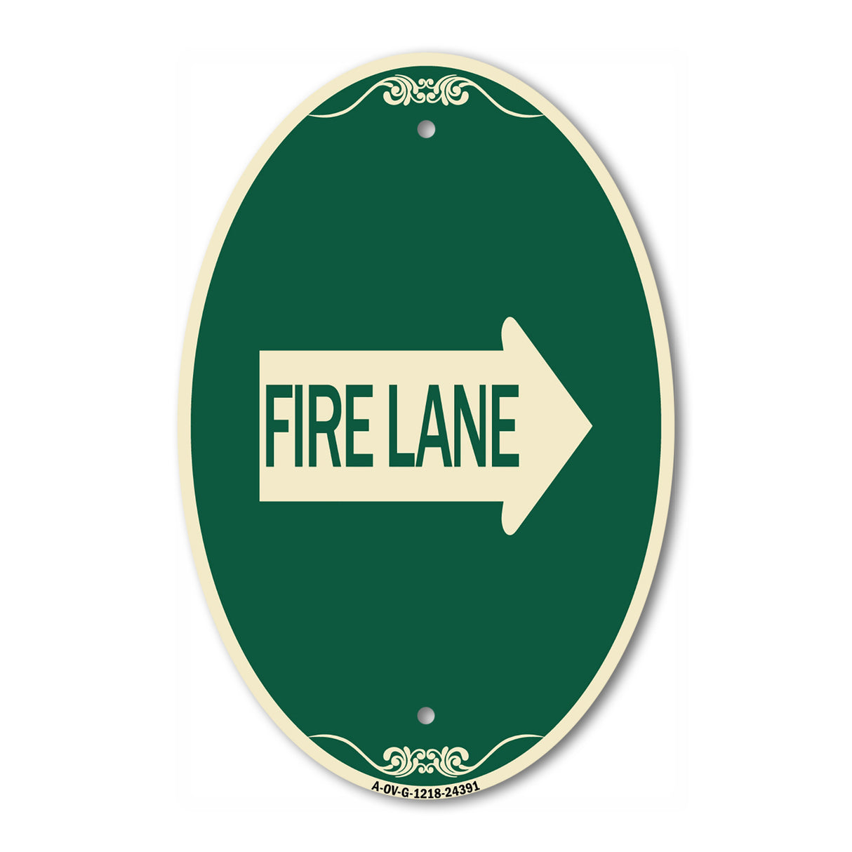 Fire Lane Right Arrow