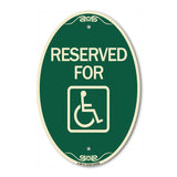 Reserved for (With Accessible Symbol)