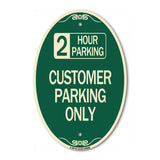 2 Hour Parking - Customer Parking Only