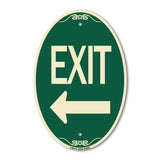 Exit with Left Arrow