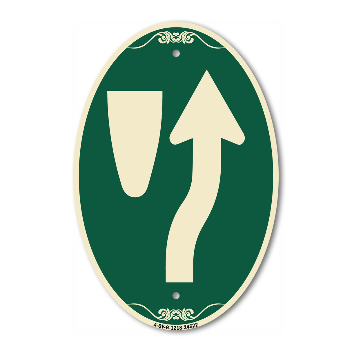 Beware of Curb Graphic