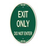 Exit Only Do Not Enter