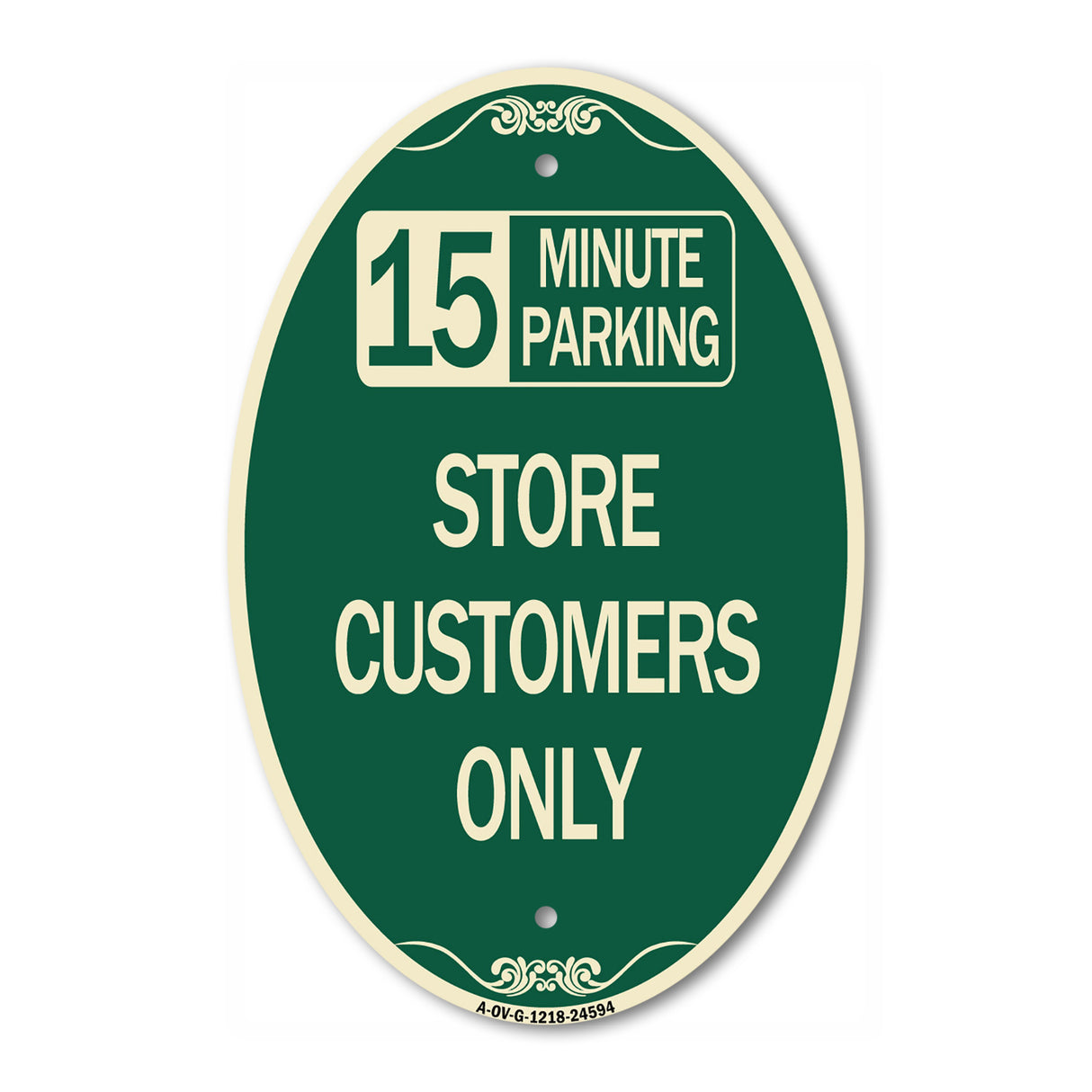 15 Minutes Parking - Store Customers Only