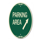 Parking Area (Up Right Arrow Symbol)