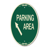 Parking Area (Up Left Arrow Symbol)