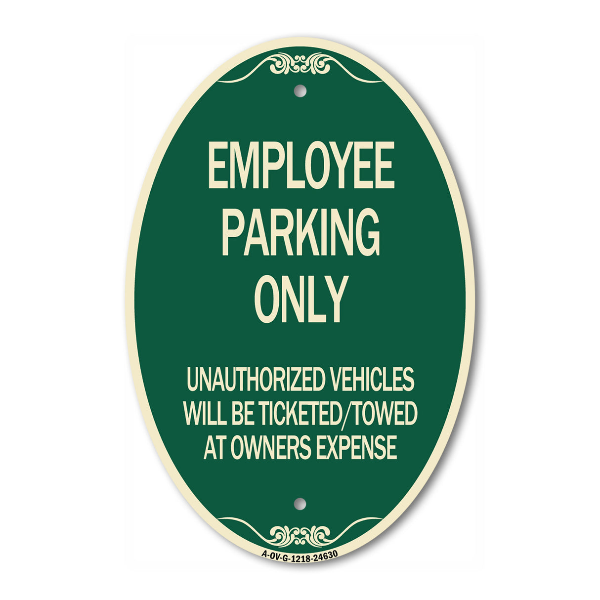 Employee Parking Only Unauthorized Vehicles Will Be Ticketed Towed at Owners Expense