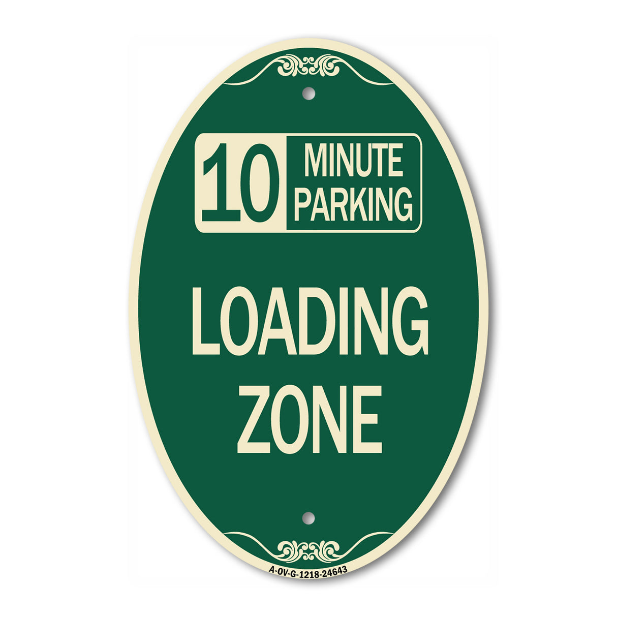 10 Minute Parking Loading Zone