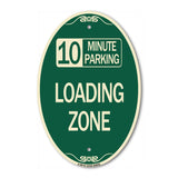 10 Minute Parking Loading Zone