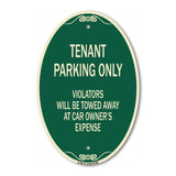 Tenant Parking Only Violators Will Be Towed Away At Car Owner's Expense