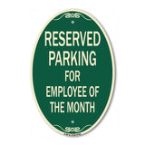 Reserved Parking For Employee Of The Month