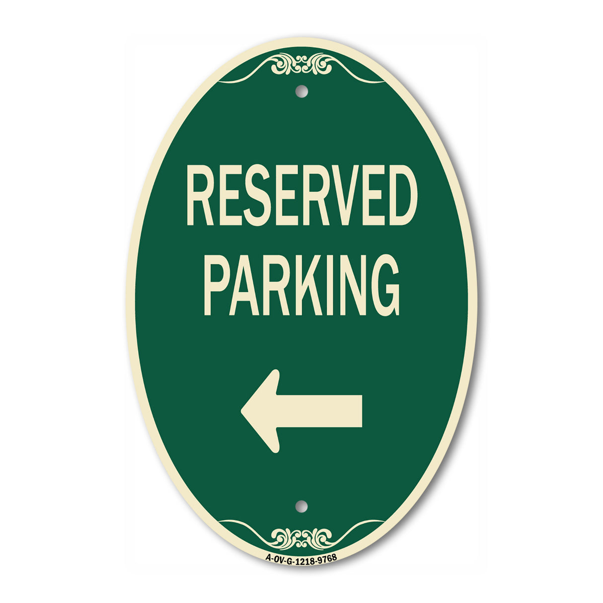 Reserved Parking  Left