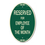 Reserved For Employee Of The Month