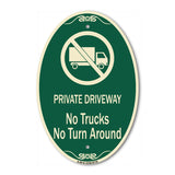 Private Driveway. No Trucks No Turnaround