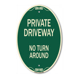Private Driveway, No Turn Around