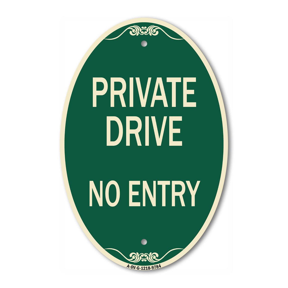 Private Drive No Entry