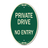 Private Drive No Entry