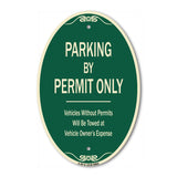 Parking By Permit Only Vehicles Without Permits Towed At Vehicle Owner's Expense
