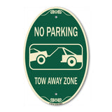 No Parking Tow Away Zone