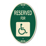 Graphic Handicapped Reserved